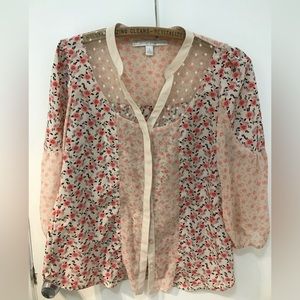 Very delicate summer blouse